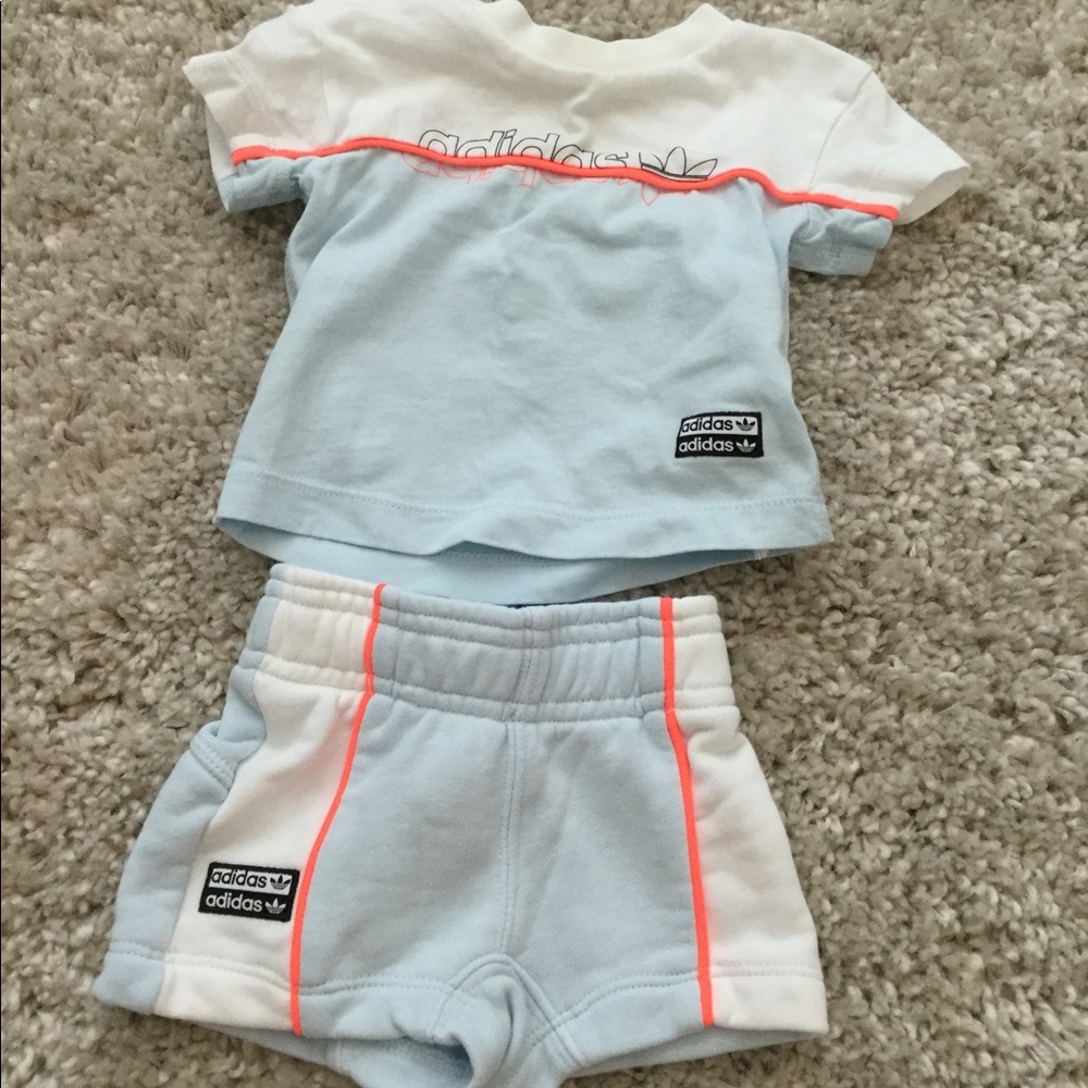 Adidas Shorts Tee Set
